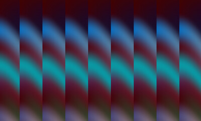 Abstract geometric pattern with vibrant blue and teal gradients against a deep maroon background creating a mesmerizing futuristic visual