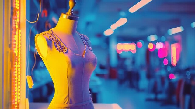 Garment flow: seamstress task, thread line, fabric hand, needle motion, design build, apparel focus, production step, clothing effort, fashion care, textile work, pattern creation