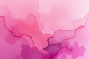 Obraz premium Abstract watercolor ink splashes in shades of pink 53 characters paint