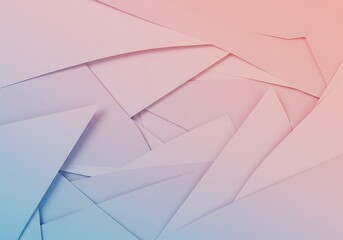 グラデーションの幾何学模様