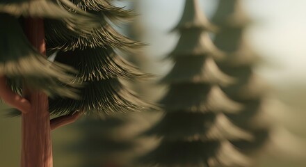 風のささやき、針葉樹の詩