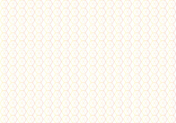 Geometric Hexagonal Pattern with Gradient Lines on Light Background