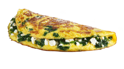 A beautifully prepared single serving of a gourmet dish presented with artistic flair on a dark reflective black surface to highlight its textures and colors.