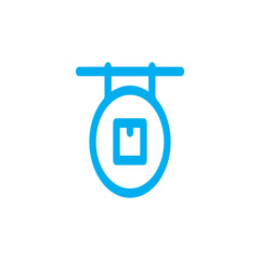 Retail Outlet Sign Icon