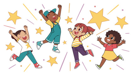 Abstract Vector SVG Background Texture with Solid Color Flat Design