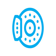 Car Brake Disc Icon