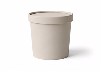 Ice Cream Tub Mockup