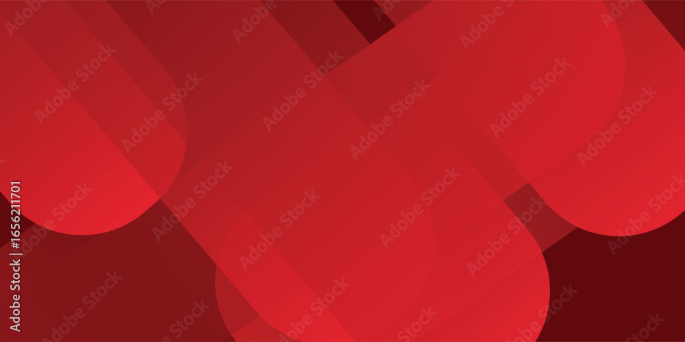 Wall mural red abstract background. dynamic shapes composition. futuristic technology concept. vector pattern m