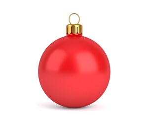 Red Christmas ornament