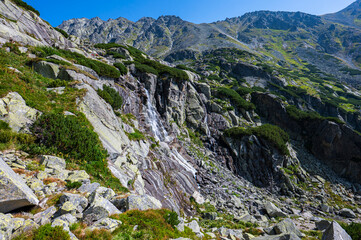 Skok Waterfall in the Mlynicka Valley, Tatra Mountains, Slovakia. © Szymon Bartosz