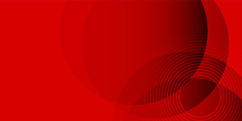 Obraz premium Abstract red background. Modern simple blue geometric design. Minimal form. Suitable for posters, booklets, brochures, banners, flyers, websites, covers, companies, backgrounds. Vector illustration