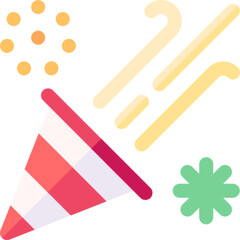 Confetti Throw Icon