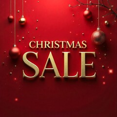 Christmas Sale Promotion Banner Design