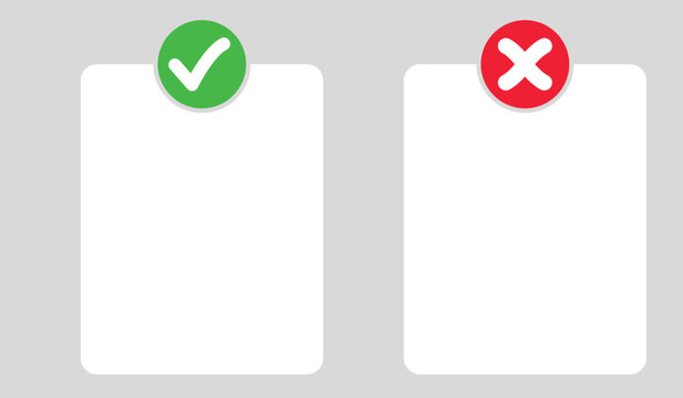 pros and con. advantages disadvantages list template. product reviews sign. Concept represents making right decision. Positive and negative symbol