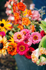 Colorful Flowers as Decoration