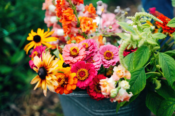 Colorful Flowers as Decoration