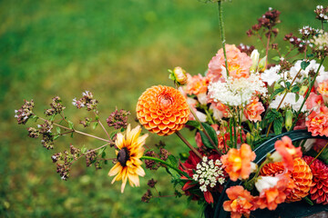 Colorful Flowers as Decoration