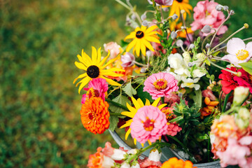 Colorful Flowers as Decoration