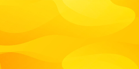 minimalist banner, Bright Yellow Abstract Fluid Gradient Background