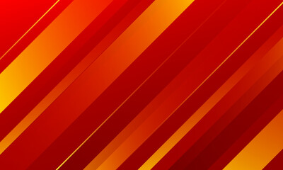 Abstract red and orange striped background. Vector illustration