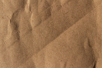 Brown creased paper background texture backdrop design element