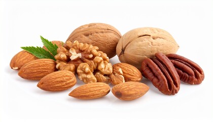 walnuts and almonds