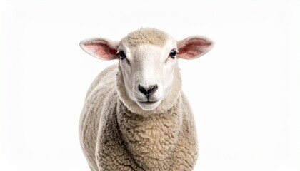 Obraz premium sheep on white background