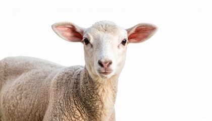 Obraz premium sheep isolated on white