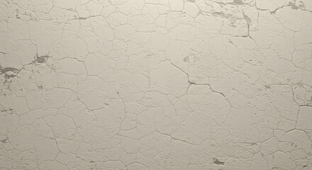 Aged Plaster Surface Texture, Top View with Copy Space