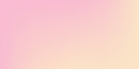 Minimalist banner background, pastel colorful, pink and yellow gradations.