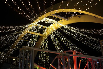 クリスマスのイルミネーション