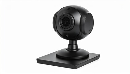 microphone on white background