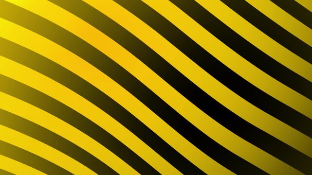 Pattern of black diagonal stripes on a yellow background suitable for backgrounds, wallpaper, packaging, textile designs, and stationery.