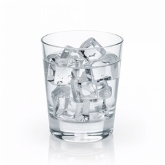 glass with ice