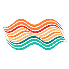 abstract wave background