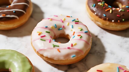 donut with sprinkles