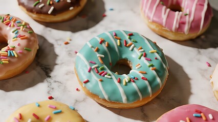 donut with sprinkles