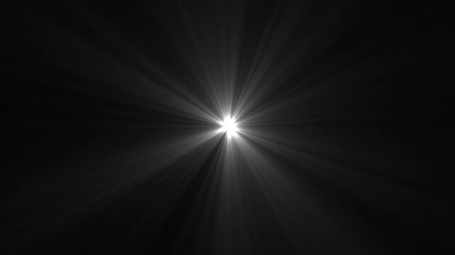 Abstract starburst light effect
