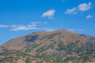 Obraz premium Xinjiang North Tianshan Mountain Range Landscape, China