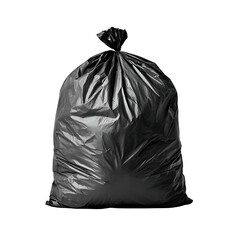 Large Black Plastic Trash Garbage Bag