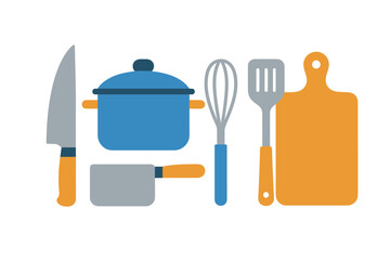 Kitchen Utensils and Cooking Pot