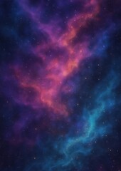 Fototapeta premium Vibrant cosmic nebula artwork.