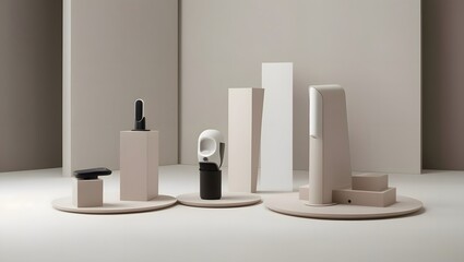  Bold Minimalism – Futuristic Minimal Product Display