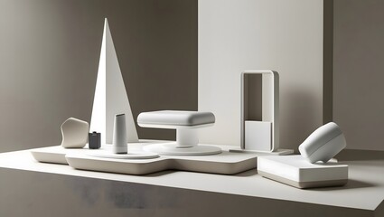  Bold Minimalism – Futuristic Minimal Product Display