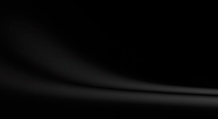 Fototapeta premium Abstract Black Fabric with Soft Light and Shadows, Elegant Texture.