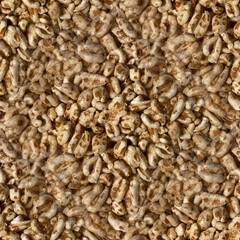 Getreideflocken, nahtlose Textur