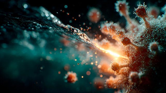 Virus Under Attack with Light Beams