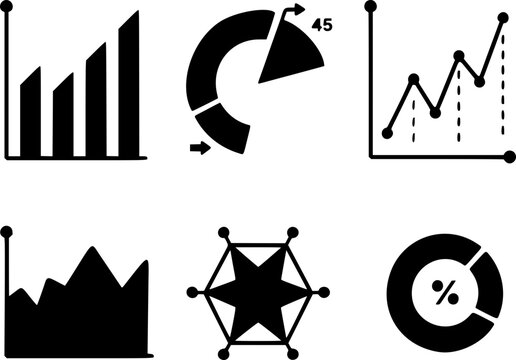 vector illustration of a bar chart