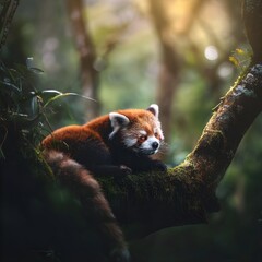 Fototapeta premium Refugio en las alturas verdes.