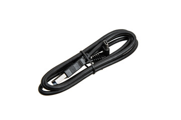 Black USB charging cable